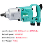 Pneumatic Impact Wrench 2400N.m - Air Wrenches - jyl.aibibula.cn